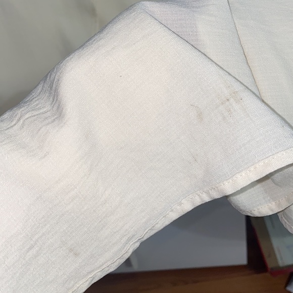 STUNNING Off White Wrap Dress - Picture 9 of 9